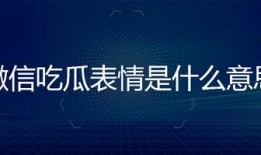 微信吃瓜表情是什么,网络社交中的趣味解读